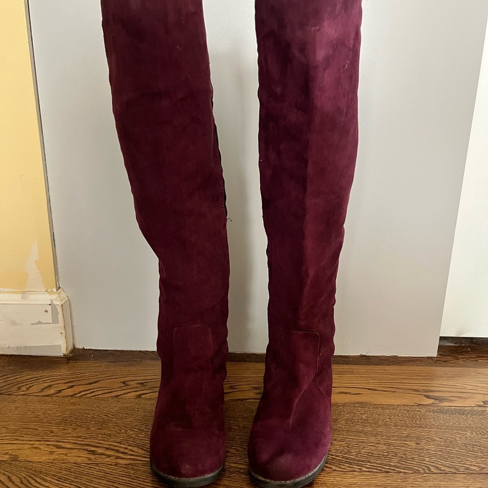 Burgundy Unisa Boots Size 7